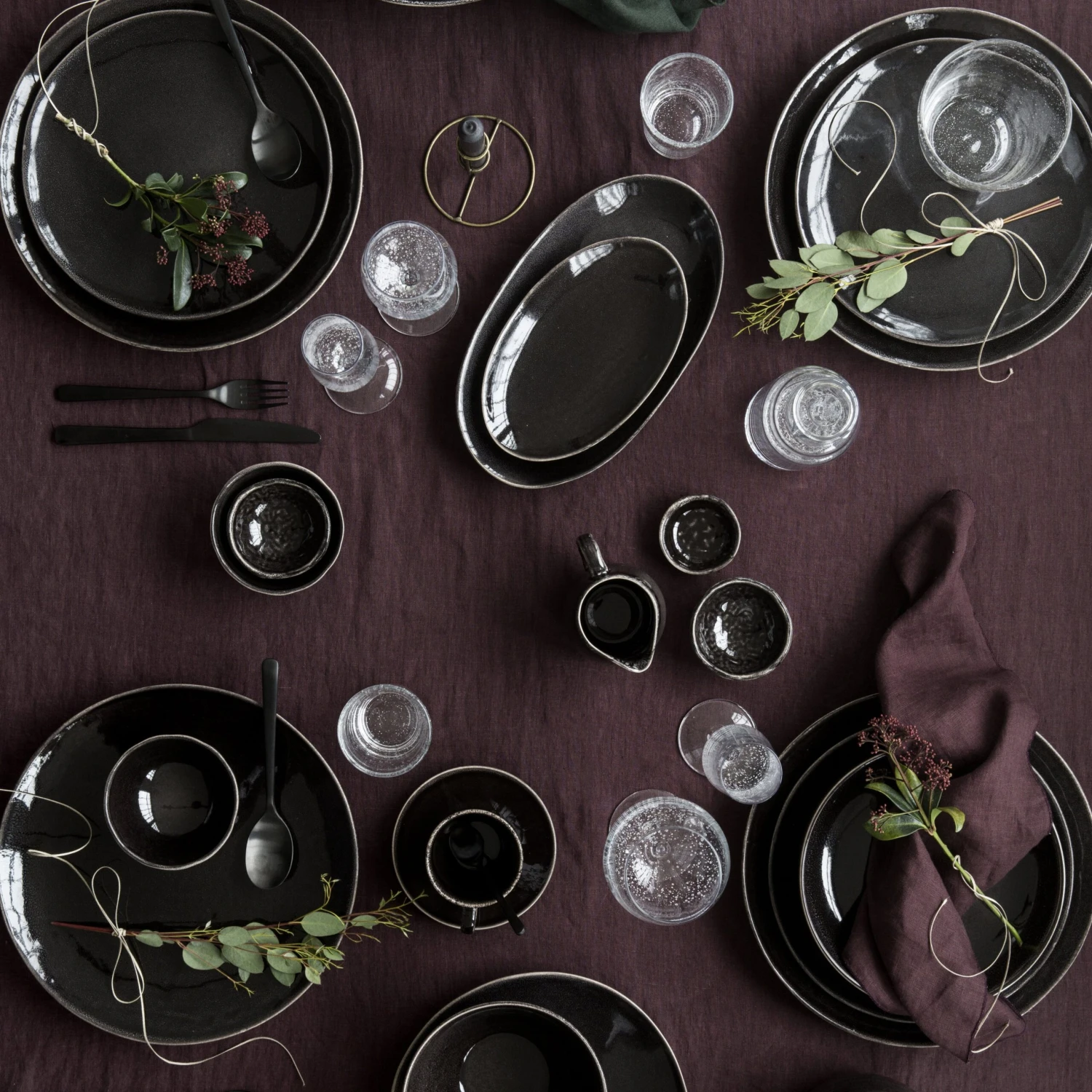 Broste Copenhagen Nordic Coal Teller 4 Broste Copenhagen Nordic Coal Teller – Bild 2