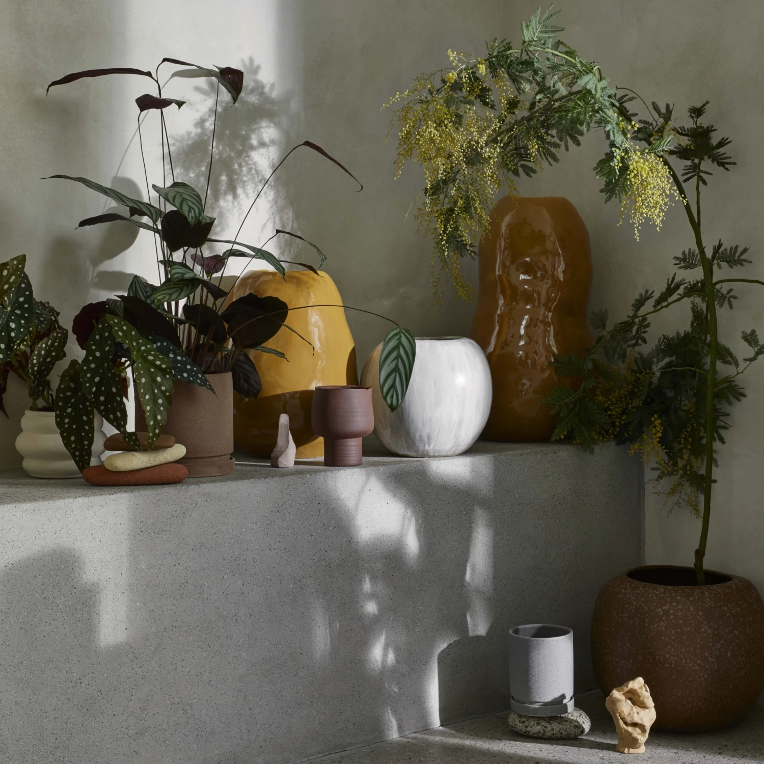 Broste Copenhagen Polaris Blumentopf Mit Untersetzer Ø14cm 4 Broste Copenhagen Polaris Blumentopf Mit Untersetzer Ø14cm – Bild 2