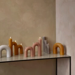 Broste Copenhagen Bend Kerze 14,5 X 16,5cm -Broste Copenhagen 44758 01 02 66b90fb23a