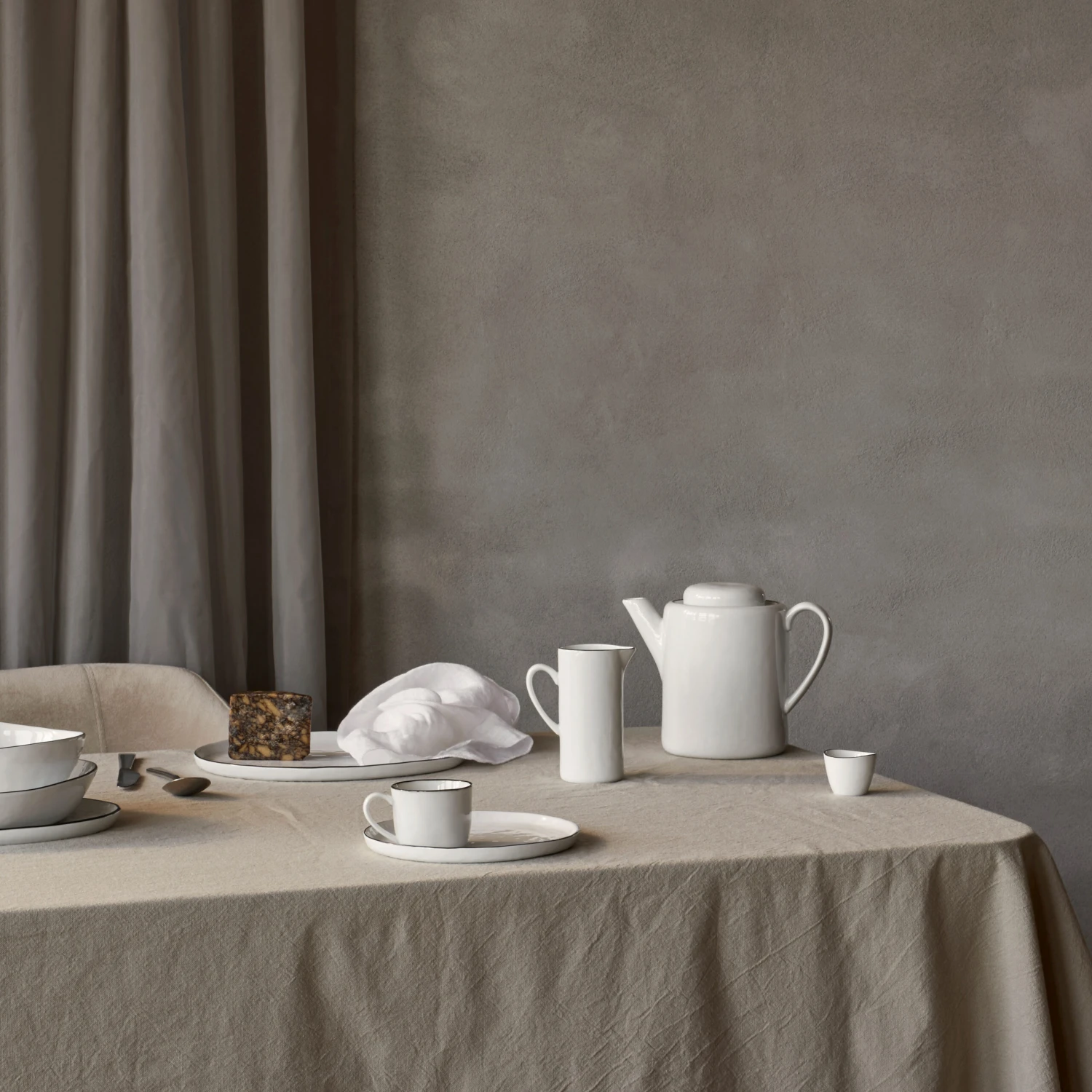 Broste Copenhagen Salt Ovaler Teller 4 Broste Copenhagen Salt Ovaler Teller – Bild 2