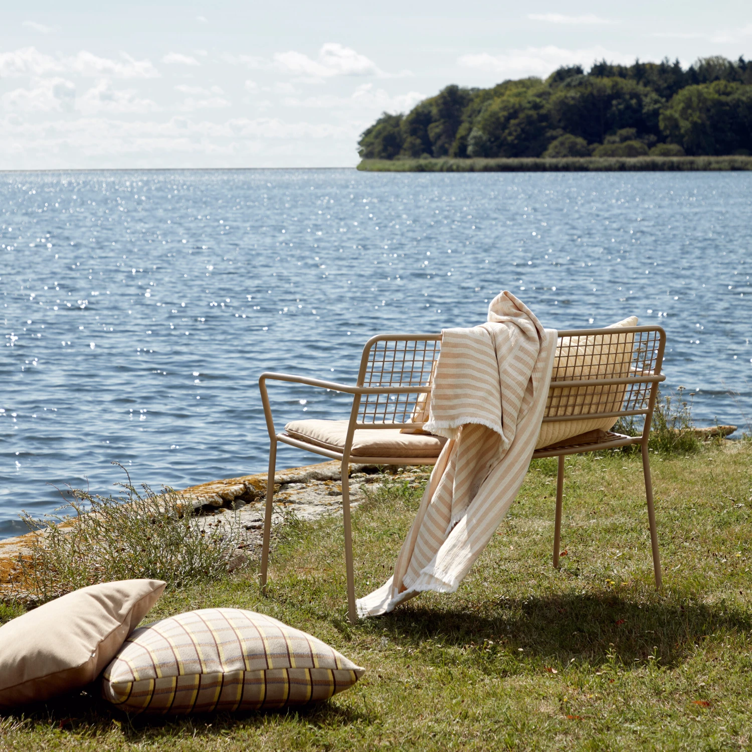 Broste Copenhagen Frankie Baumwolldecke 130 X 180cm 4 Broste Copenhagen Frankie Baumwolldecke 130 X 180cm – Bild 2