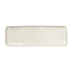 Broste Copenhagen Nordic Vanilla Teller Rechteckig 12,5 X 35cm