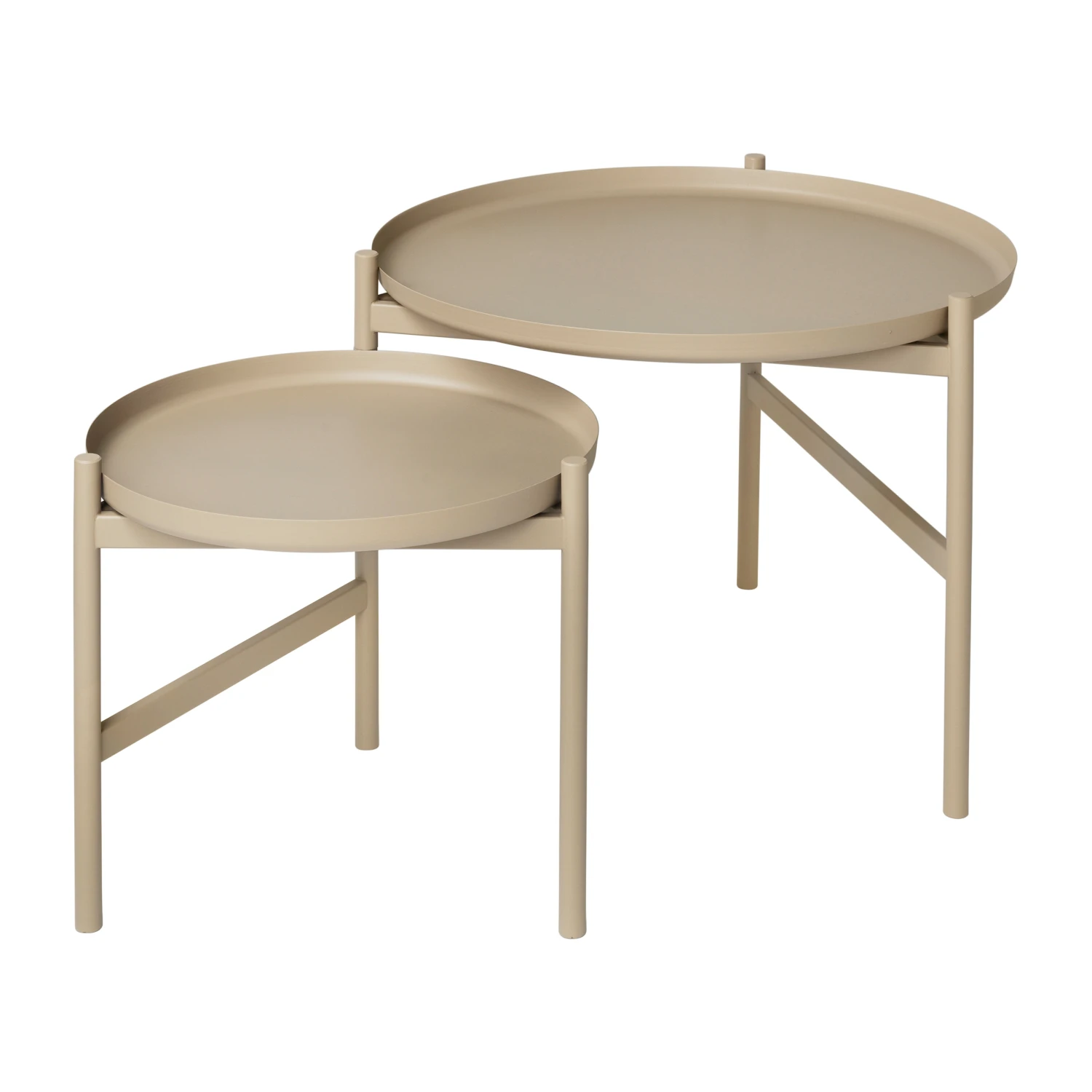 Broste Copenhagen Turner Table Beistelltisch Ø70cm 3 Broste Copenhagen Turner Table Beistelltisch Ø70cm