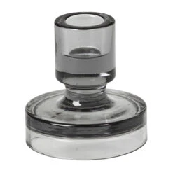 Broste Copenhagen Petra Kerzenhalter Smoked Pearl Dark Grey