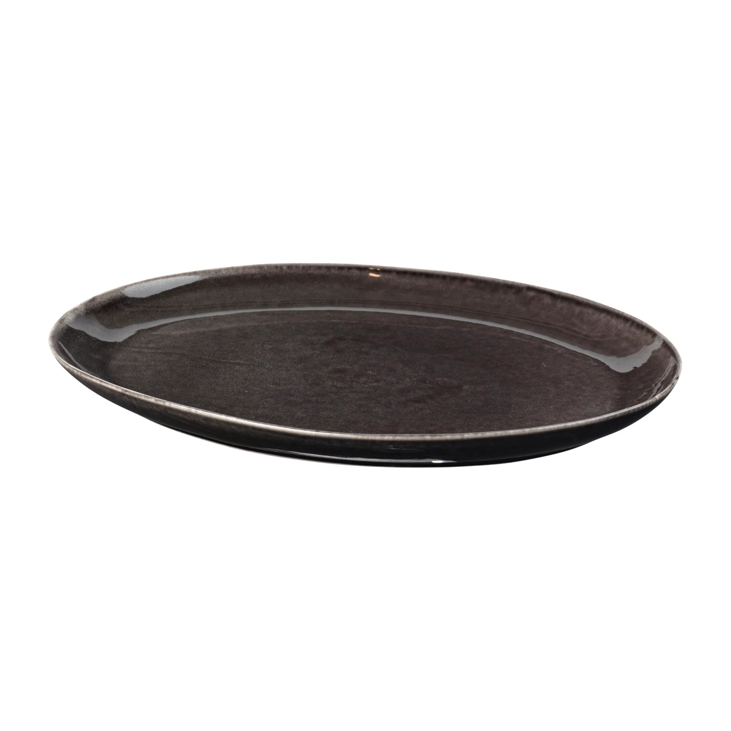 Broste Copenhagen Nordic Coal Teller Oval 26,5 X 36,5cm 3 Broste Copenhagen Nordic Coal Teller Oval 26,5 X 36,5cm