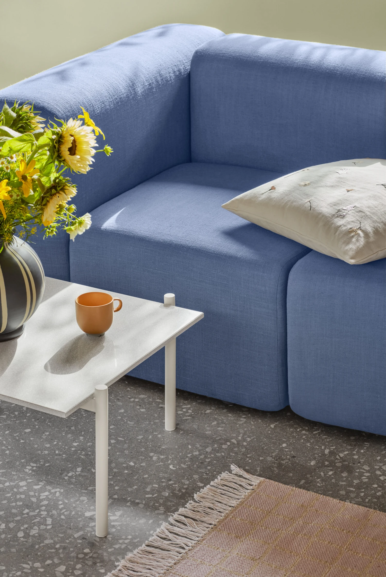 Broste Copenhagen Flora Kissenbezug 50 X 50cm 5 Broste Copenhagen Flora Kissenbezug 50 X 50cm – Bild 3