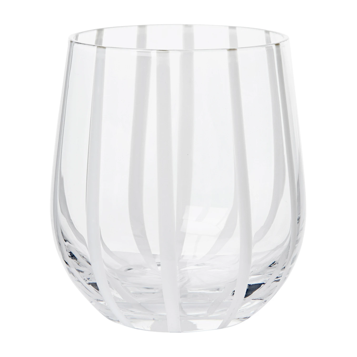Broste Copenhagen Stripe Wasserglas 35cl 3 Broste Copenhagen Stripe Wasserglas 35cl