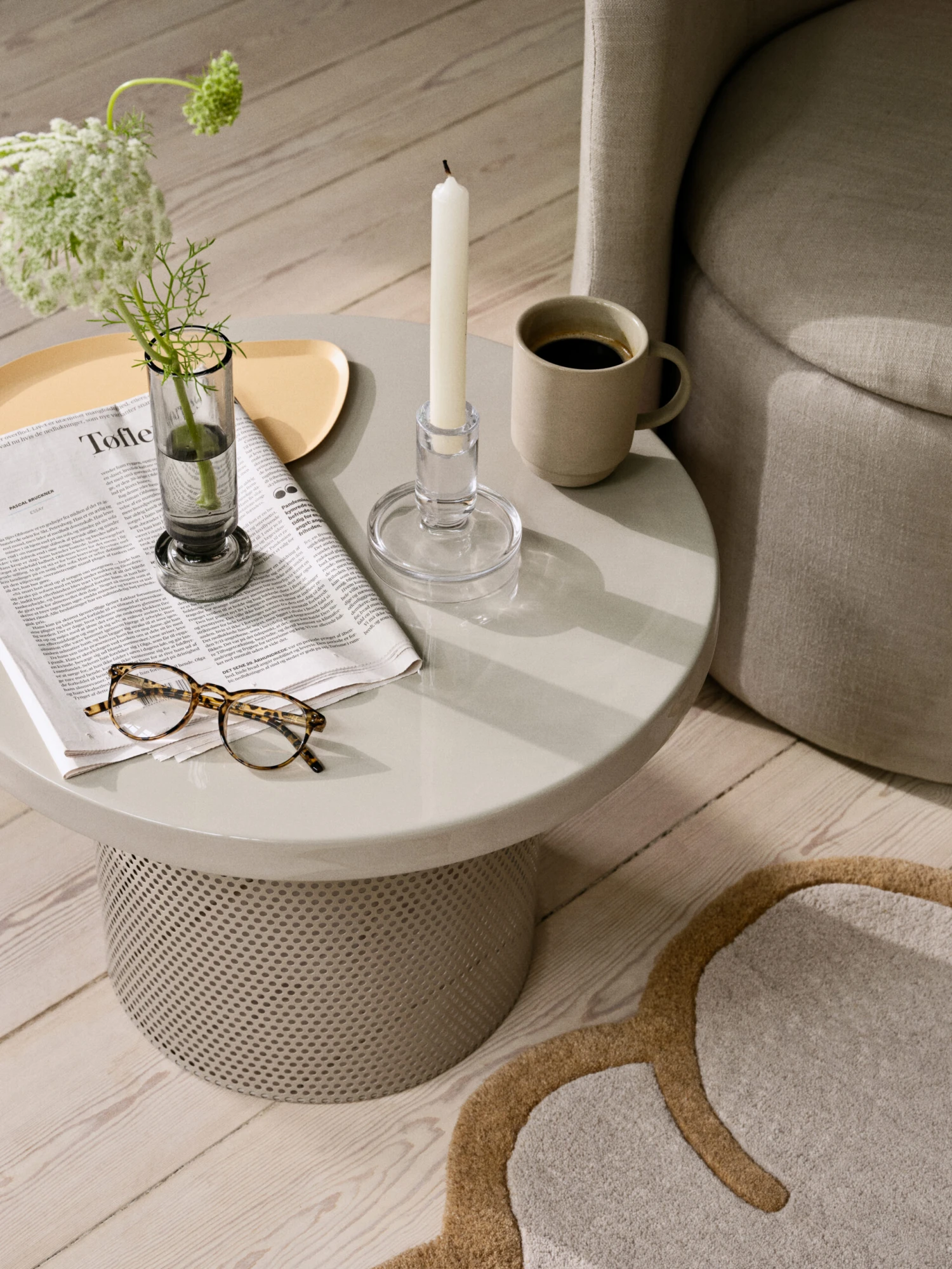 Broste Copenhagen Tulina Tisch Ø50 X 36cm 4 Broste Copenhagen Tulina Tisch Ø50 X 36cm – Bild 2