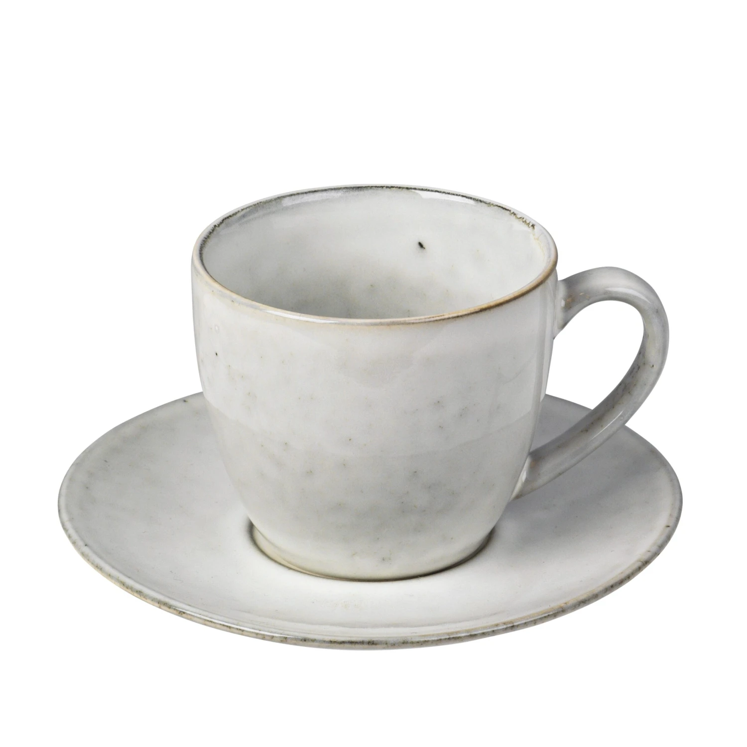 Broste Copenhagen Nordic Sand Tasse + Untertasse 3 Broste Copenhagen Nordic Sand Tasse + Untertasse