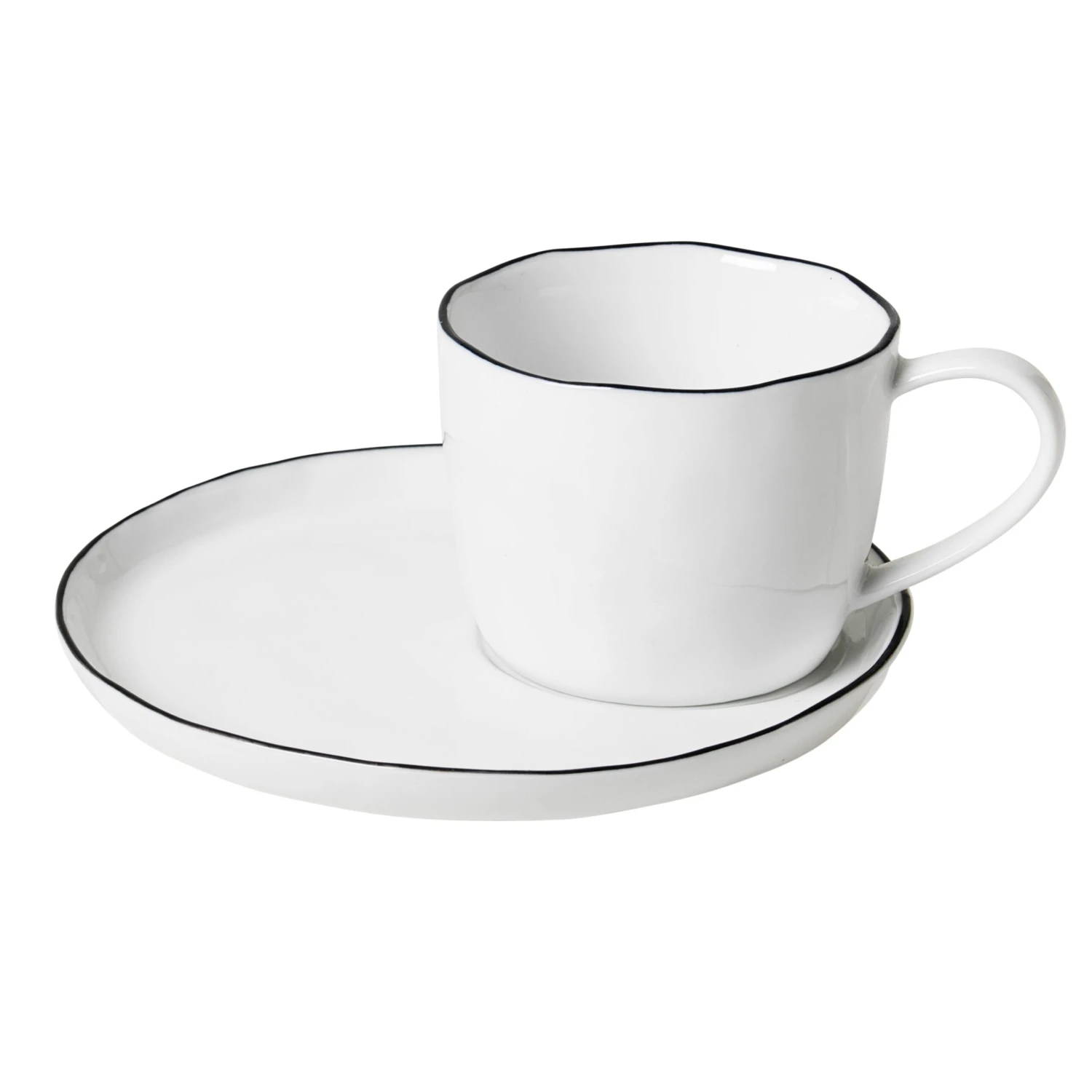 Broste Copenhagen Salt Tasse Inkl. Untertasse 3 Broste Copenhagen Salt Tasse Inkl. Untertasse