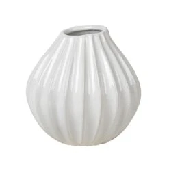 Broste Copenhagen Wide Vase Ivory
